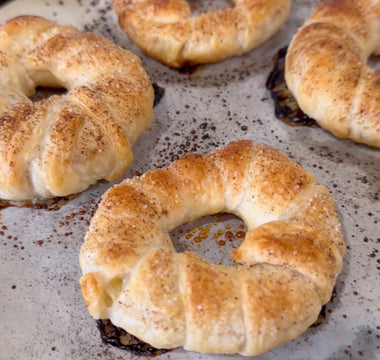 Apple Pastry Donuts - Dairy, Soy & Egg Free