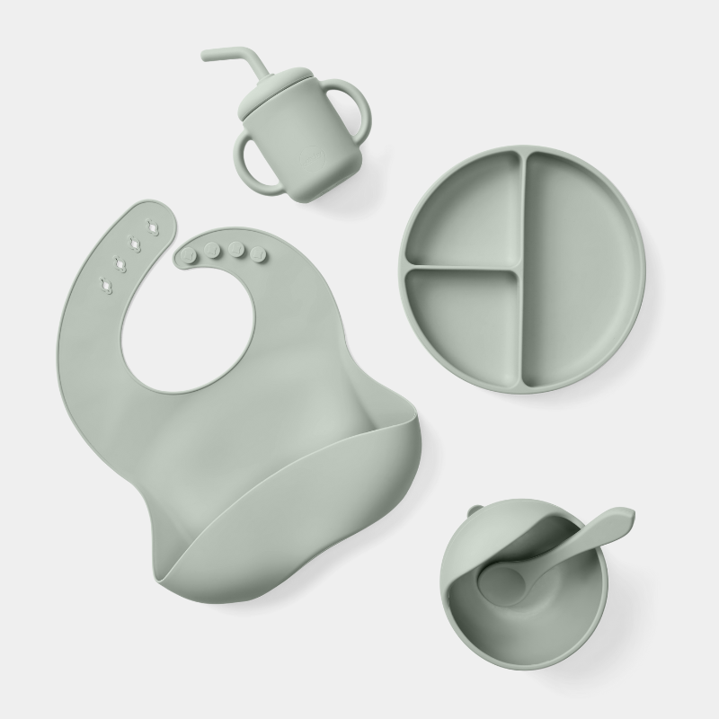 The Starting Solids Bundle - Sage Green